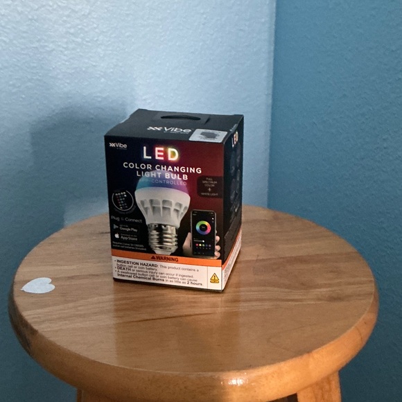 Vibe Other - Vibe Multicolor LED Light Bulb with Remote